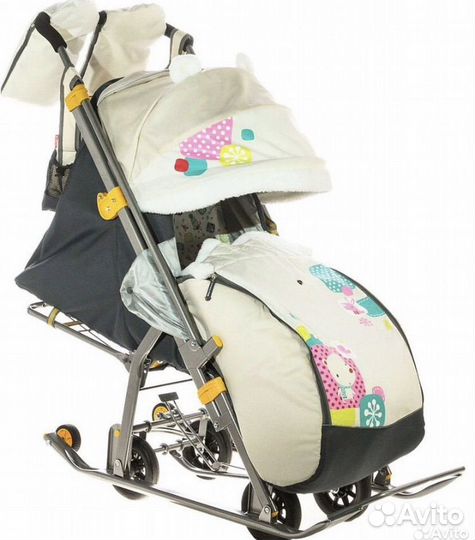 Детские санки коляска