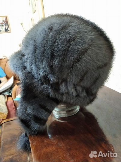 Шапка норковая женская