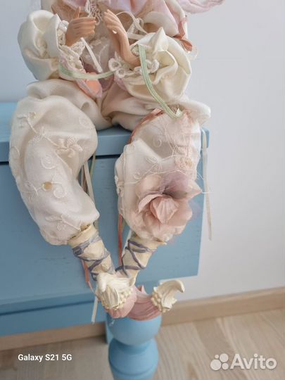 Интерьерная кукла ручной работы Италия