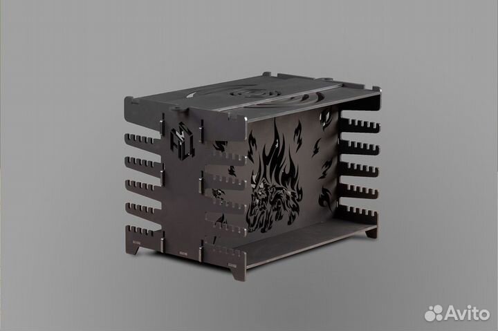 Мангал вертикальный разборный