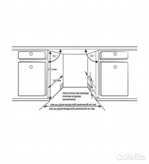 Встраиваемая посудомоечная машина Korting