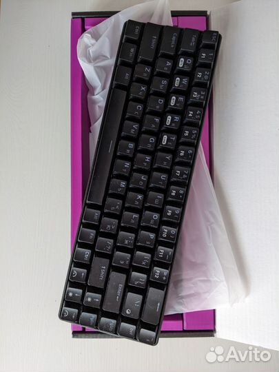 Беспроводная механическая клавиатура с подсветкой