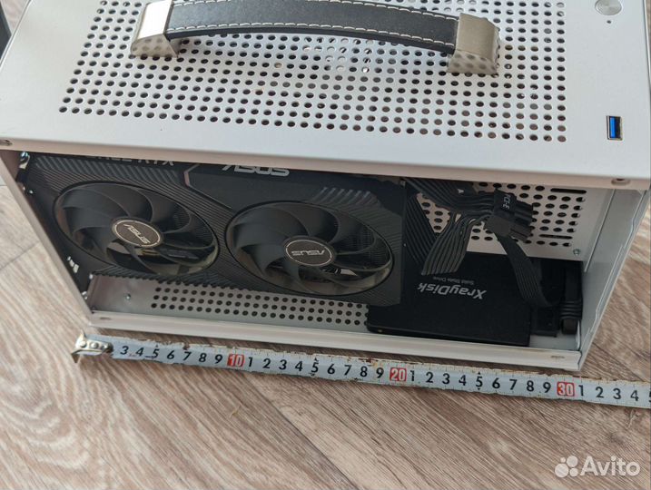 Игровой mini itx core i3 12100/ Rtx 3060 ti