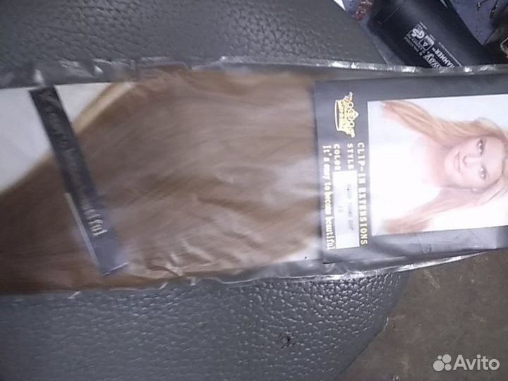 Волосы на заколках для наращивания