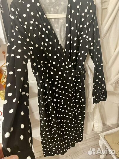 Платье в горох