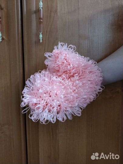 Мочалка ручной работы