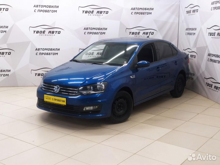 Volkswagen Polo 1.6 AT, 2018, 79 202 км