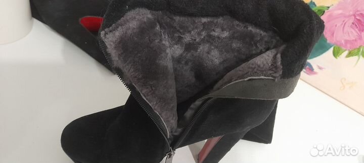 Ботфорты зимние