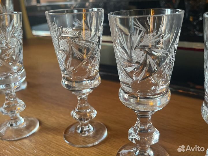Рюмка фужеры бокалы хрусталь СССР
