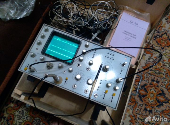 Двухканальный универсальный осцилограф C1-98
