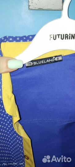 Рубашка на мальчика 122