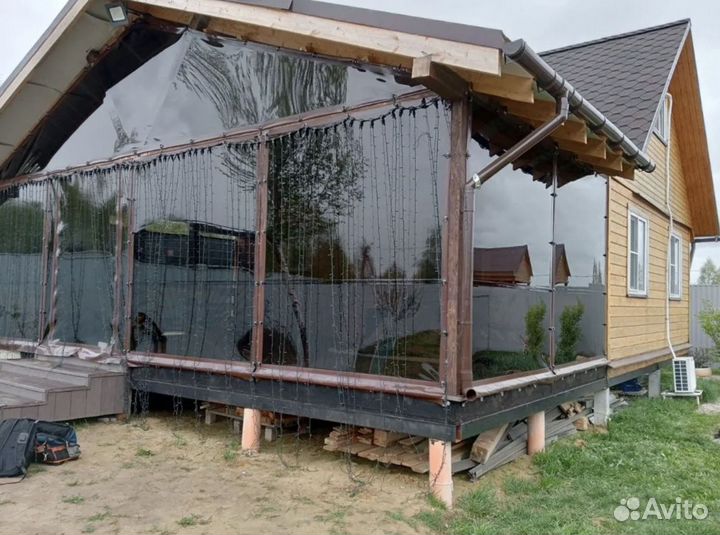 Мягкие окна шторы