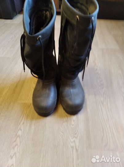 Сапоги резиновые мужские утепленные