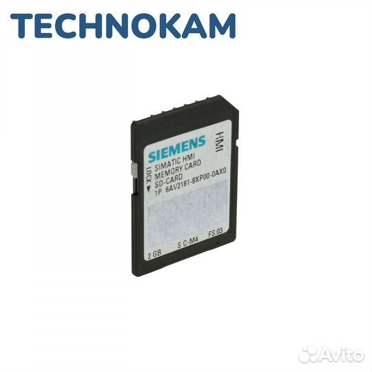 Siemens 6AV2181-8XP00-0AX0 Карта Памяти Simatic Hm