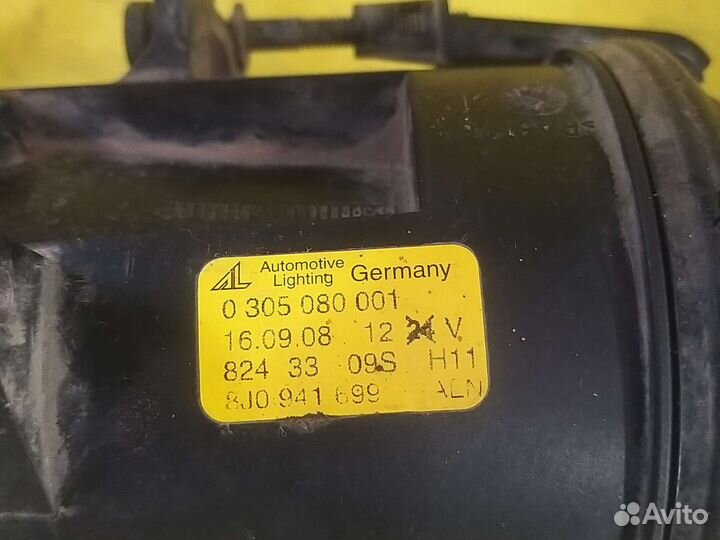 Протифотуманные фары на Volkswagen