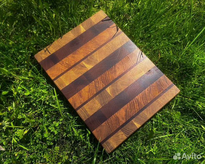 Торцевая разделочная кухонная доска