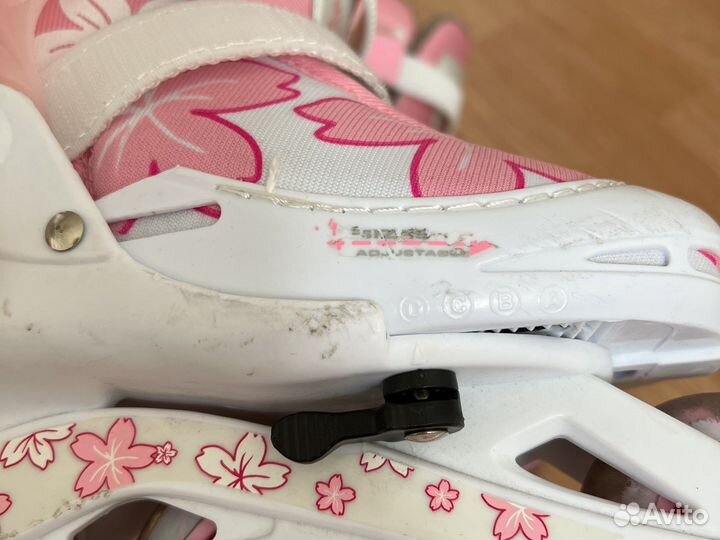 Роликовые коньки детские раздвижные рр 26-29