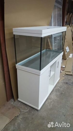 Аквариум 300 литров белый пластик абс