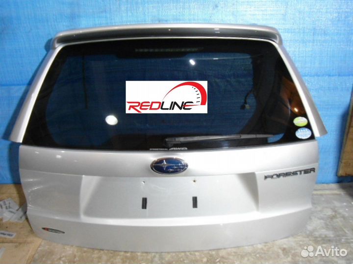 Крышка багажника Subaru Forester SH5 серебристая