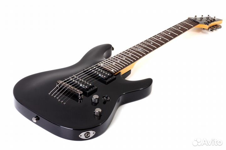 Электрогитара Schecter SGR C-7 BLK, цвет черный