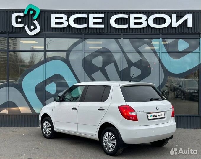 Skoda Fabia 1.2 МТ, 2013, 92 230 км