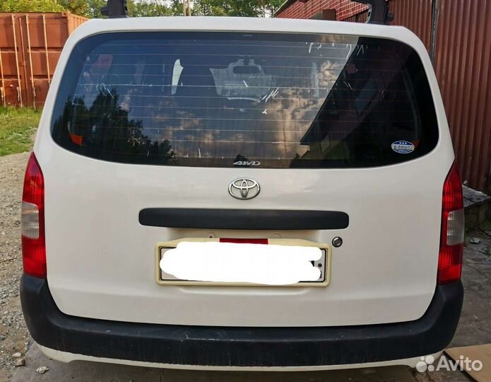 Дверь багажника toyota probox