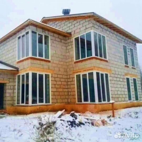 Пластиковые окна. остекление домов