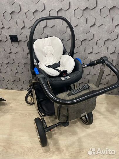 Коляска adamex 3 в 1 бу