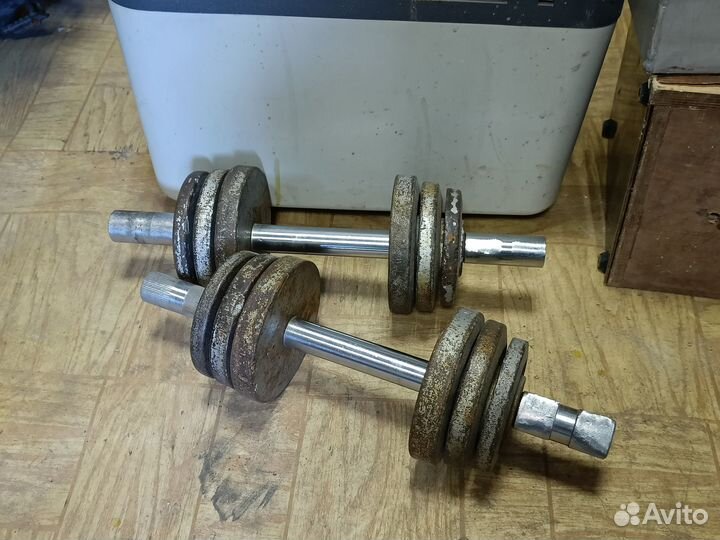 Гантели разборные 2 по 12 кг