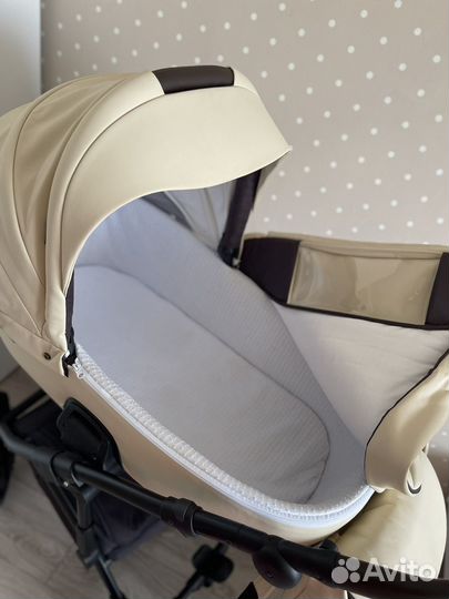 Коляска 2 в 1 tutis viva life эко-кожа