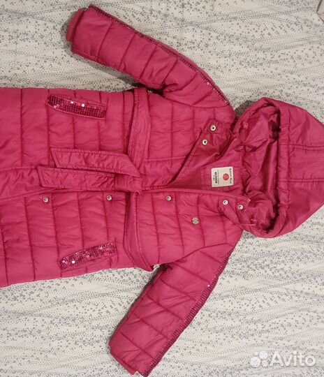 Пальто утепленное 98 размер