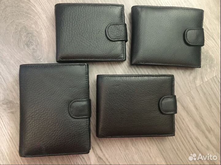 Мужской кошелёк натуральная кожа новый