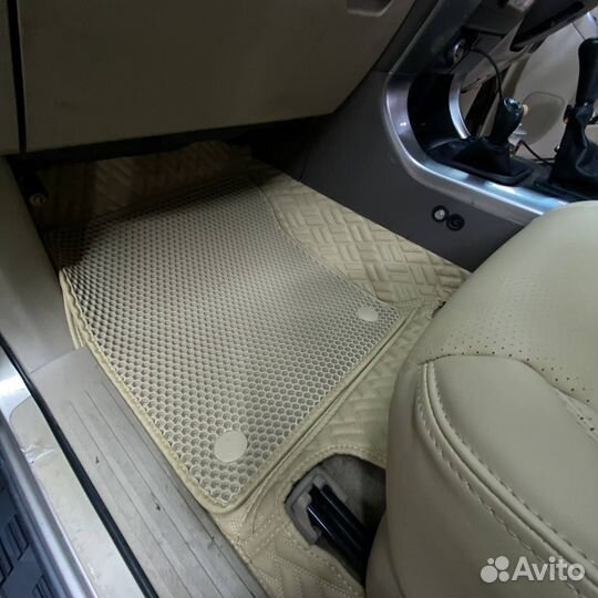 Модельные коврики Akuba Toyota LC Prado 2002-2009