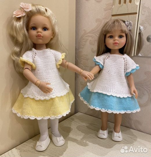 Платье на куклу паола рейна