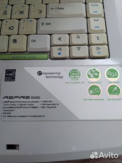Ноутбук acer