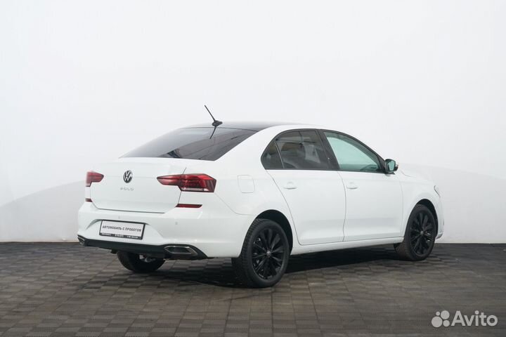 Volkswagen Polo 1.6 AT, 2021, 40 595 км