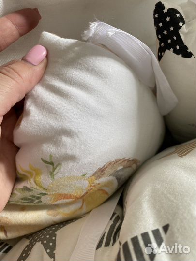 Бортики в детскую кроватку