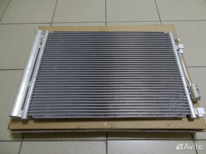 Радиатор кондиционера Solaris Rio Accent