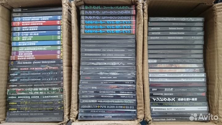 CD Metal (Death\Doom\Black etc) Только Фирма