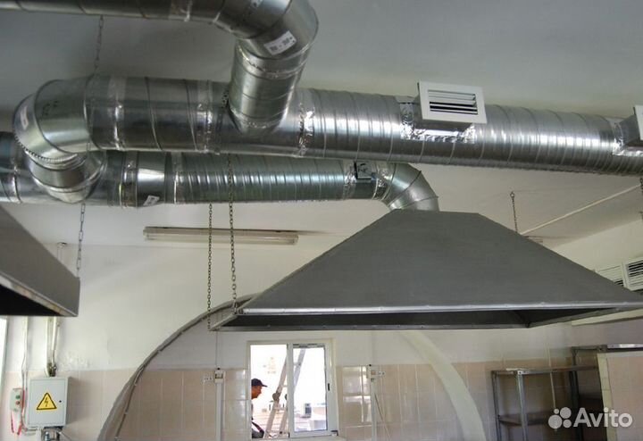 Монтаж систем вентиляции и кондиционирования