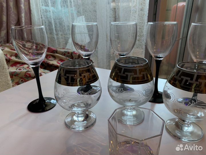 Бокалы 10 штук