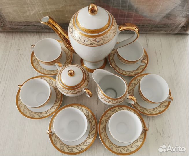 Кофейный сервиз 6 персон