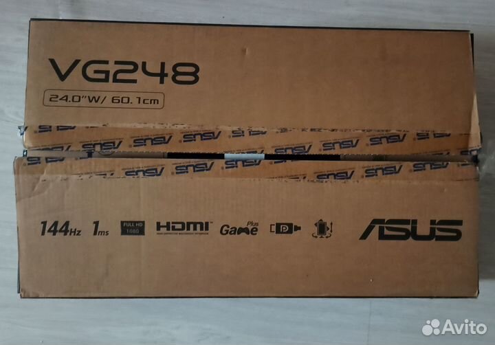 Монитор для компьютера 24.5 asus vg248qe TN 144hz