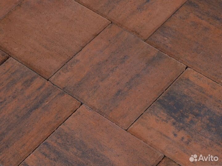 Тротуарная плитка / Брусчатка Новосибирск 80мм