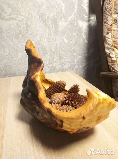 Изделие из дерева.Чаша из сувеля