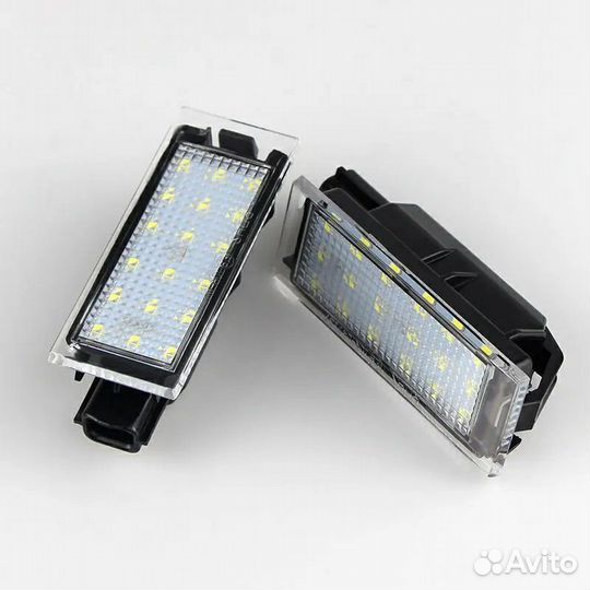 Подсветка номера