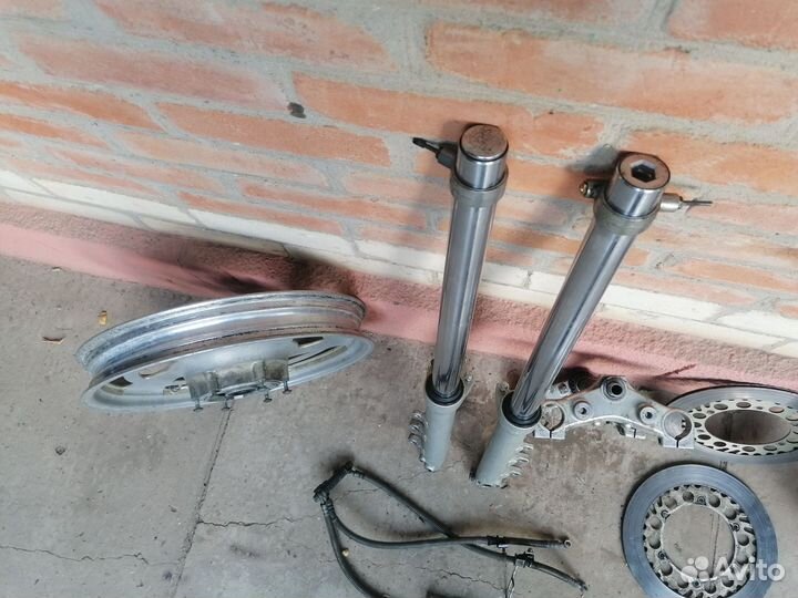 Перья вилка колесо yamaha v-max 1200