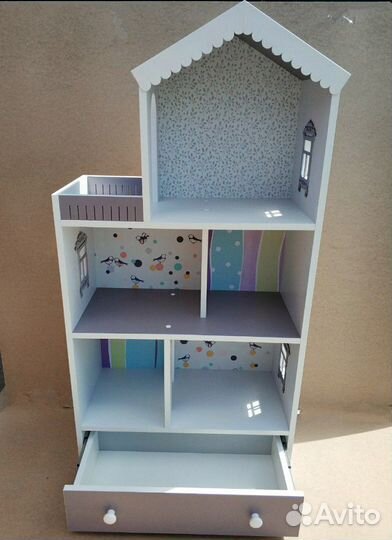 Домик кукольный с ящиком Новый