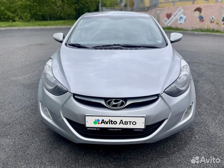 Hyundai Elantra 1.6 AT, 2012, 198 389 км