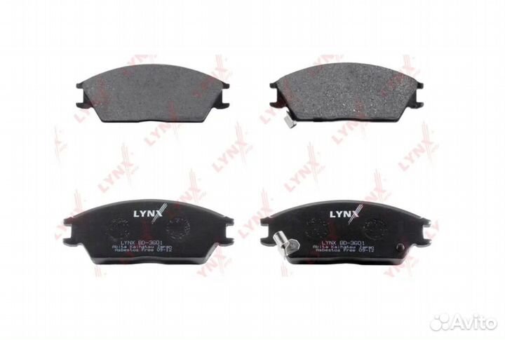 Дисковые тормозные колодки lynxauto BD-3601